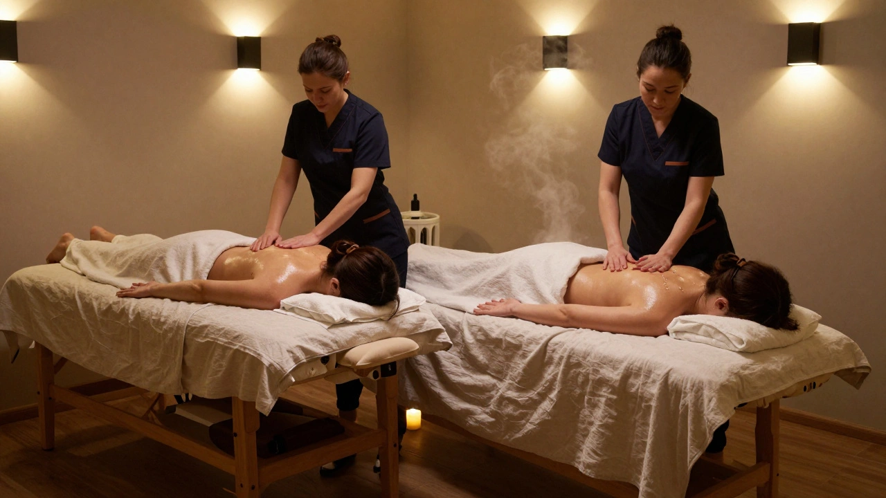 Couples Massage: How to Score Deep Relaxation - and Something More - With Your Partner