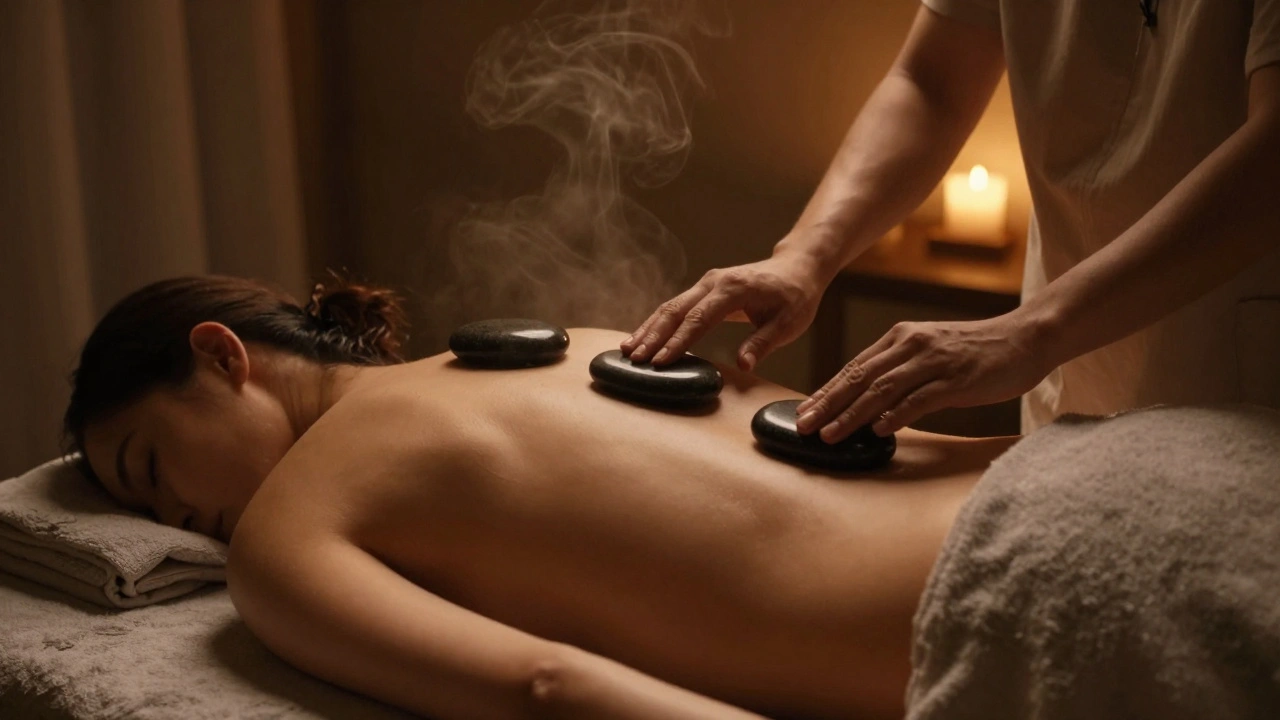 Experience Tranquility with a Luxurious Hot Stone Massage